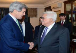 عباس وكيرى يبحثان التصعيد الاسرائيلى فى الاراضى المحتلة