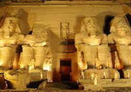 غدا بدء احتفالات أسوان بتعامد الشمس على معبد رمسيس الثانى