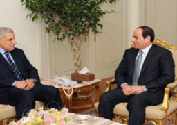 الرئيس السيسي يلتقي رئيس الوزراء ووزيري البترول و الكهرباء