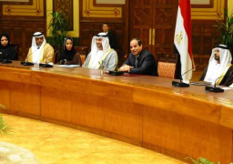 السيسى : الدول العربية تواجه خطراً حقيقياً يتطلب تضافر كافة الجهود للقضاء عليه