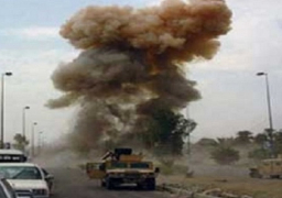 بالصور…موفد راديو مصر….انفجار قد وقع امام مقر اقامة القضاة المشرفين على الانتخابات بالعريش