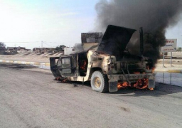 مقتل جندى وإصابة 2 فى تفجير دورية عسكرية بالعراق