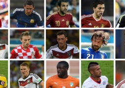 الفيفا يعلن قائمة لاعبي خط الوسط المرشحين لمنتخب العالم