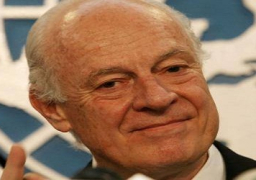 شكرى يستقبل مبعوث سكرتير عام الامم المتحدة الي سوريا