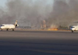 ضربة جوية ثانية تستهدف مطارا في العاصمة الليبية