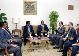 بالصور.. عصام الأمير يستقبل وزير الإعلام السوداني لبحث آفاق التعاون بين البلدين