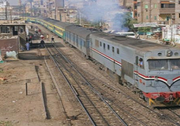 عودة حركة القطارات إلى طبيعتها عقب انفجار قنبلة قطار منوف
