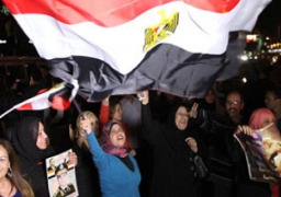 فعاليات مؤيدة للجيش والشرطة وسط انتشار أمني بالإسكندرية