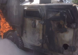 إصابة 6 من قوات الجيش في استهداف مدرعة ب”ار بى جي “بالعريش