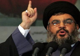 نصر الله يتوعد بإغلاق مطارات وموانئ إسرائيل فى حال وقوع حرب مع لبنان