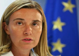 وزيرة خارجية الاتحاد الاوروبي: نريد اقامة دولة فلسطينية