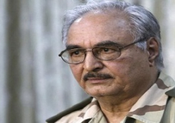 «حفتر» يزور «عين مارة» الليبية للوقوف على استعدادات الجيش