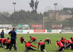 الأهلى يختتم اليوم استعداداته للقاء حرس الحدود