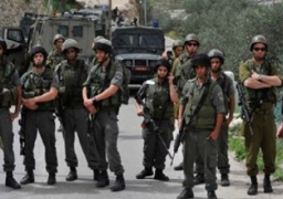 الجيش الإسرائيلي يعتقل 8 فلسطينيين بالضفة