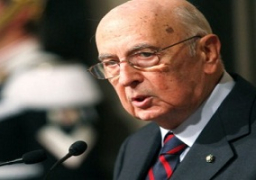 الرئيس الإيطالى يعلن استقالته وإسناد الحكم لمجلس الشيوخ