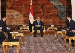 السيسى لوفد الإعلام الصينى: مصر تمثل بوابة لنفاذ الصادرات الصينية إلى أفريقيا