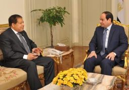 السيسي يلتقي زويل واستعراض تطورات إنشاء المدينة العلمية