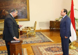 خالد فوزي يؤدي اليمين القانونية أمام السيسي كقائم بأعمال رئيس المخابرات