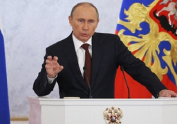 بوتين: القرم مقدسة مثل “جبل الهيكل” بالنسبة لليهود