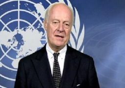 دى ميستورا يبحث فى لندن اقتراحات تجميد القتال فى حلب