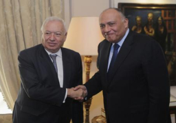 شكرى: مدريد ترغب فى المشاركة بفعالية فى دعم الاقتصاد المصرى.. وتنسيق مصرى – اسبانى فى مجلس الامن