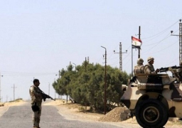 ضبط صاروخ مضاد للطائرات وكمية من الذخائر بوادي فيران خلال حملة أمنية بجنوب سيناء