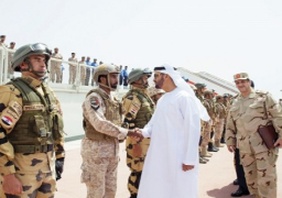 بيان عملى بالذخيرة الحية ضمن التدريب المشترك “سهام الحق” بين مصر والامارات