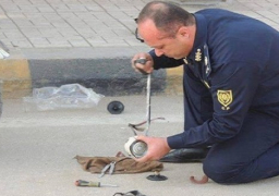 خبراء المفرقعات يفجرون قنبلة عثر عليها بمحطة “المرج الجديدة”