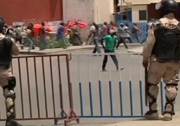 اشتباكات بين متظاهرين مناهضين للحكومة وقوات الشرطة فى هاييتى