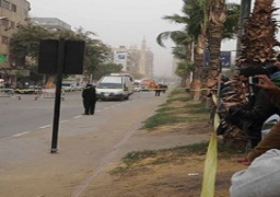 إصابة ضابطى أمن مركزى إثر انفجار عبوة محلية الصنع بميدان الألف مسكن بالقاهرة