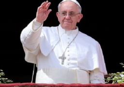 بابا الفاتيكان يدعو إلى احترام الوضع القائم في القدس