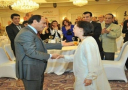 الرئاسة تنعى سيدة الشاشة العربية