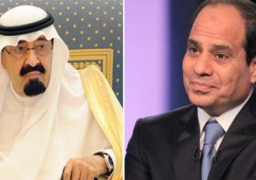 الرئاسة تنعي العاهل السعودي.. وتقول إن “الشعب المصري لن ينسى مواقفه”