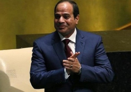 الرئيس السيسي يصل إلى مقر مفوضية الإتحاد الافريقي