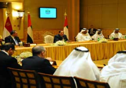 السيسى لـ”رجال اعمال امارتيين”: مصر ملتزمة بتعهداتها وحريصة على تسوية كافة مشكلات الاستثمارات