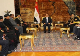 السيسي لبطريرك اثيوبيا: النيل مصدر حياة للمصريين.. وتنمية للإثيوبيين