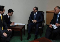 السيسي يستقبل اليوم رئيس الوزراء الياباني ووزير خارجية اليمن