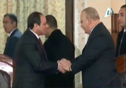 السيسي يغادر دار القضاء العالي عقب الانتهاء من احتفالية عيد القضاة