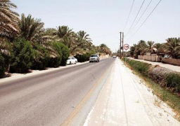 إعادة فتح الطريق الزراعي السريع بعد توقفه 90 دقيقة بسبب تعطل سيارة وسقوط حمولتها من الحديد