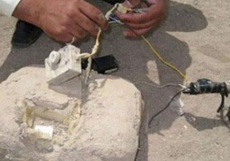 العثور على عبوة هيكلية أمام مسجد بالدلنجات بالبحيرة