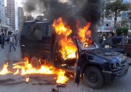 النائب العام يأمر بالتحقيق فى أحداث العنف فى ذكرى ثورة 25يناير