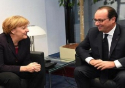 تأجيل قمة بين أولوند وميركل بسبب أحداث باريس