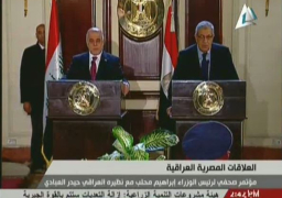 مصر والعراق يؤكدان إدانتهما للإرهاب والتنسيق المشترك لمواجهته