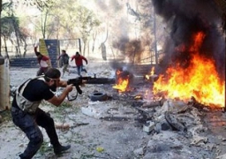 100 قتيل فى المعارك الدائرة بدرعا بين الجيش السوري والمعارضة