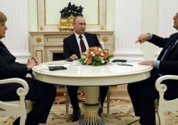 اجتماع فرنسي الماني اوكراني روسي الاربعاء في مينسك لبحث ازمة اوكرانيا