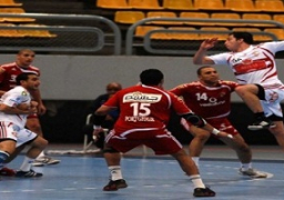 الأهلي يتعادل مع الزمالك 22/22 في قمة كرة اليد