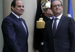 بدء مراسم توقيع صفقة الأسلحة الفرنسية.. تضم 24 طائرة رافال وفرقاطة بحرية