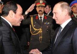 الرئيس الروسي يغادر القاهرة بعد زيارة تاريخية استغرقت يومين