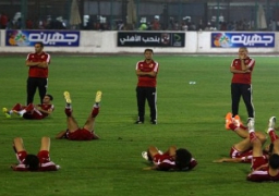 اليوم.. الأهلي يختتم تدريباته استعدادًا لإنبي
