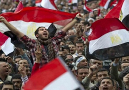 انطلاق مسيرة مناهضة للارهاب من القائد إبراهيم للكاتدرائية المرقسية بالإسكندرية